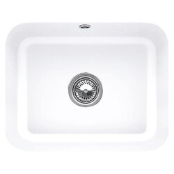 Villeroy & Boch Unterbauspüle Cisterna 60C mit Handbetätigung Premiumline KG Snow White