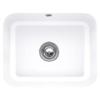 Villeroy & Boch Unterbauspüle Cisterna 60C mit Handbetätigung Premiumline KG Snow White
