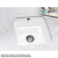 Villeroy & Boch Unterbauspüle Cisterna 50 mit Handbetätigung Premiumline TR Timber