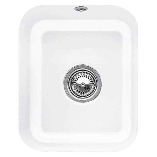 Villeroy & Boch Unterbauspüle Cisterna 45 mit Handbetätigung Classicline R1 Weiß alpin (glänzend)