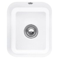 Villeroy & Boch Unterbauspüle Cisterna 45 mit Handbetätigung Classicline R1 Weiß alpin (glänzend)