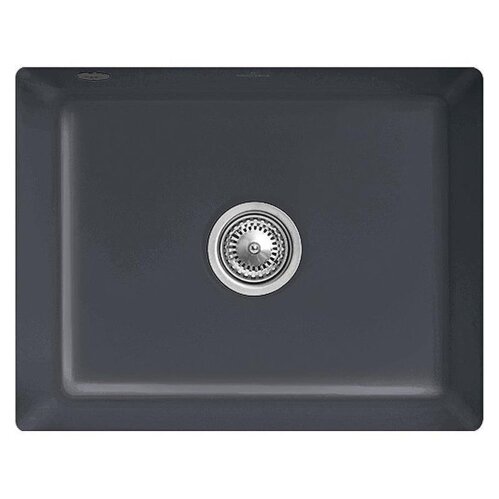 Villeroy & Boch Unterbauspüle Subway 60 SU mit Handbetätigung Classicline i4 Graphit