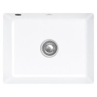 Villeroy & Boch Unterbauspüle Subway 60 SU mit Excenterbetätigung Premiumline KG Snow White