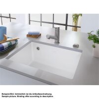 Villeroy & Boch Unterbauspüle Subway 60 SU mit Excenterbetätigung Premiumline KG Snow White