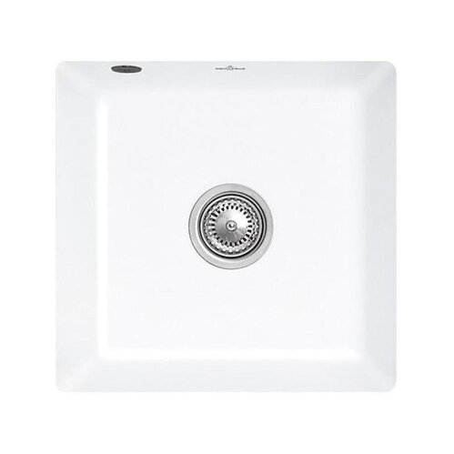 Villeroy & Boch Unterbauspüle Subway 50 SU mit Handbetätigung Classicline R1 Weiß alpin (glänzend)