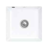 Villeroy & Boch Unterbauspüle Subway 50 SU mit Handbetätigung Classicline R1 Weiß alpin (glänzend)