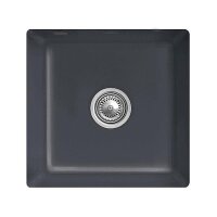 Villeroy & Boch Unterbauspüle Subway 50 SU mit Handbetätigung Classicline i4 Graphit