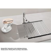 Villeroy & Boch Unterbauspüle Subway 45 SU mit Excenterbetätigung Classicline KR Crema