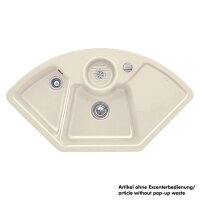 Villeroy & Boch Einbauspüle Solo Eck mit Handbetätigung Classicline KR Crema