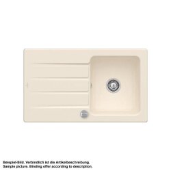 Villeroy & Boch Einbauspüle Architectura 50 mit Handbetätigung Classicline FU Ivory