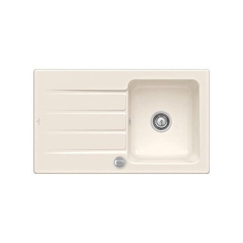 Villeroy & Boch Einbauspüle Architectura 50 mit Excenterbetätigung Classicline KR Crema