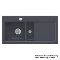 Villeroy & Boch Einbauspüle Subway 60 Becken links Handbedienung Classicline i4 Graphit