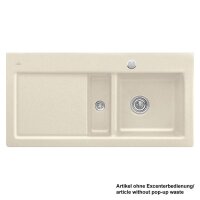 Villeroy & Boch Einbauspüle Subway 60 Becken rechts Handbedienung Classicline FU Ivory