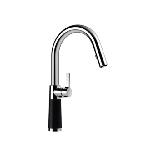 Schock Küchenarmatur SC-520 Chrom/Cristadur ausziehbarer Auslauf Puro PUR