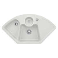 Villeroy & Boch Einbauspüle Solo Eck mit Excenterbetätigung Classicline SM Steam