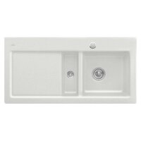 Villeroy & Boch Einbauspüle Subway 60 Becken rechts mit Excenterbetätigung Classicline SM Steam