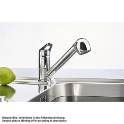 Franke Küchenarmatur Novara Plus Zugauslauf | Hochdruck