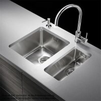 Pyramis Einbauspüle LYDIA (17X40) 1B Edelstahl UB