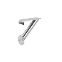 Capitello 4, Konsole, Edelstahl, H 180 mm, Rohr-Ø 45 mm