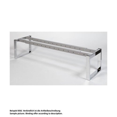 Naber Bankgestell Essere, Edelstahl