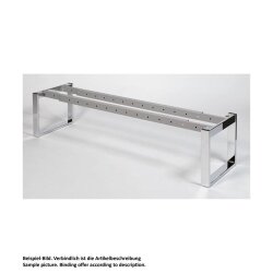 Naber Bankgestell Essere, Edelstahl