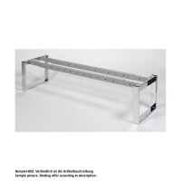 Naber Bankgestell Essere, Edelstahl