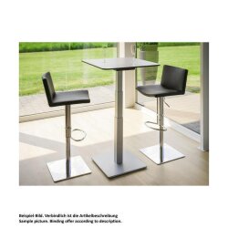 Naber Tischgestell Gliera EHV 1, höhenverstellbar, inkl. Bodenplatte 650 x 650 mm