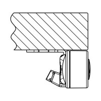 Naber Bedienelement EHV-M schwarz