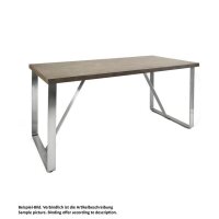 Naber Kufe für freistehenden Tisch, Edelstahl, H 690 mm
