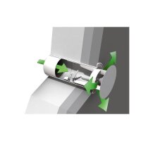 Naber COMPAIR System Ø 150 flow Star GTS 150 F Mauerkasten, innen Rechteckrohr-Anschluss