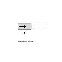 Naber COMPAIR System Ø 150 flow Star GTS 150 F Mauerkasten, innen Rechteckrohr-Anschluss