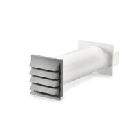 Naber COMPAIR System Ø 150 K-Klima-R flow 150 Mauerkasten Jalousie hellgrau