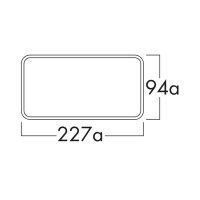 Naber COMPAIR System Ø 150 K-Klima-R flow 150 Mauerkasten Jalousie hellgrau