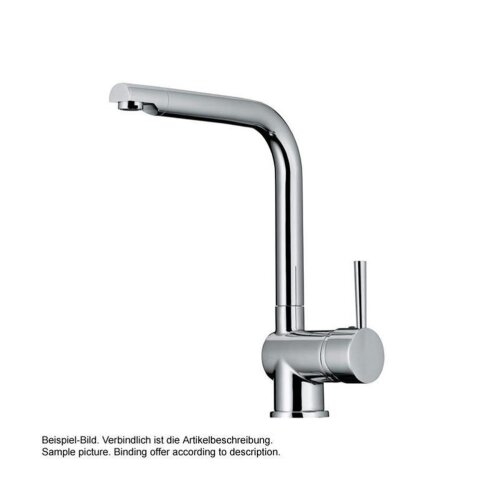 Naber LINEA Küchenarmatur Drive 1 Edelstahlfarbig Niederdruck