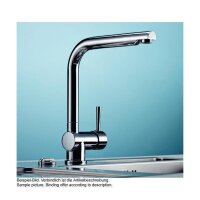 Naber LINEA Küchenarmatur Drive 1 Edelstahlfarbig Niederdruck