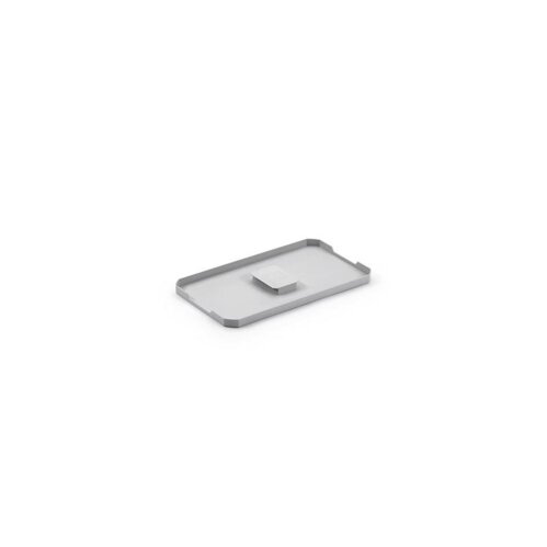 Naber Verschlussdeckel, hellgrau, für 230 x 382 mm Eimer