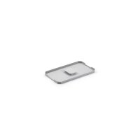 Naber Verschlussdeckel, hellgrau, für 230 x 382 mm Eimer