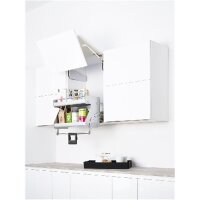 Kesseböhmer Hängeschrank-Liftbeschlag iMove-Set Double Tray, für 60 cm Schrank, B 565 mm
