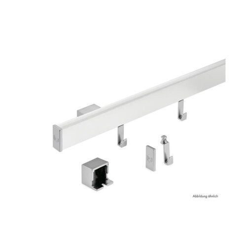 Naber Alto Set, Relingsystem, edelstahlfarbig, L 900 mm
