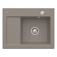 Villeroy & Boch Einbauspüle Subway 45 Compact Becken rechts Premiumline TR Timber Excenterbedienung