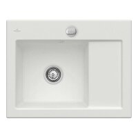 Villeroy & Boch Einbauspüle Subway 45 Compact Becken links Classicline SM Steam Excenterbedienung