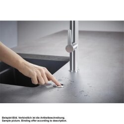 BLANCO PushControl Ablauffernbedienung Edelstahl | 233696