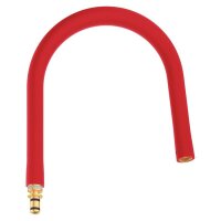 GROHE GROHFlexx Schlauchauslauf Rot für Küchenarmatur Essence Professional