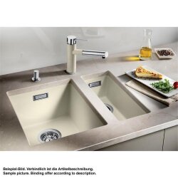 BLANCO Unterbaubecken SUBLINE 320-U Silgranit, InFino tartufo