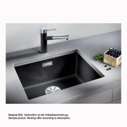BLANCO Unterbaubecken SUBLINE 400-U Silgranit, InFino tartufo