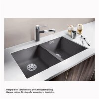BLANCO Unterbaubecken SUBLINE 350/350-U Silgranit, InFino
