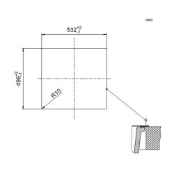 BLANCO Einbauspüle SUBLINE 500-IF/A SteelFrame Silgranit, mit Ablauffernbedienung, weiß