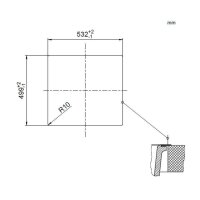 BLANCO Einbauspüle SUBLINE 500-IF/A SteelFrame Silgranit, mit Ablauffernbedienung, weiß