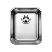 BLANCO Unterbaubecken SUPRA 340-U Edelstahl Bürstfinish