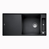 BLANCO Einbauspüle AXIA III XL 6 S Silgranit | InFino Ablauf | mit Holz-Schneidbrett
